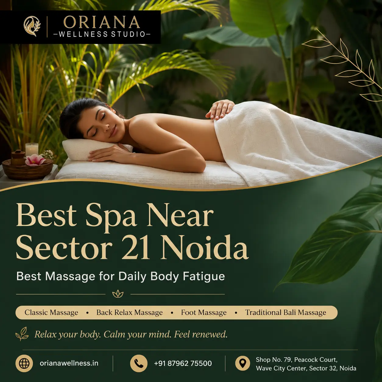 Spa Near Sector 21 Noida